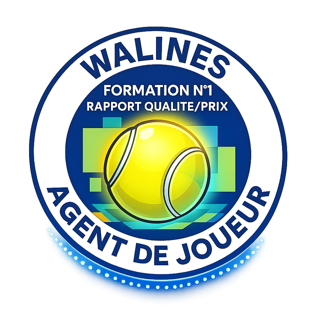 Logo formation agent tennis
