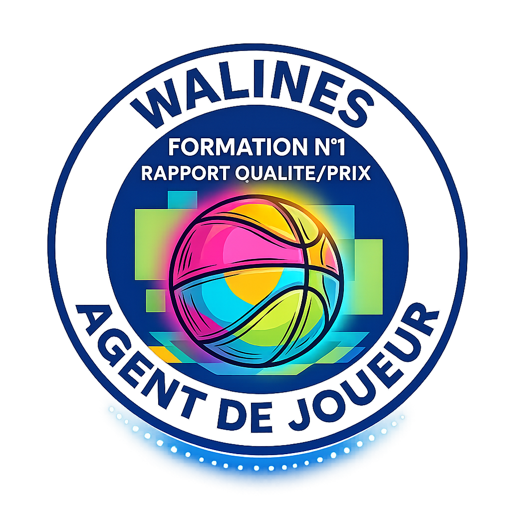 Logo formation agent de joueur