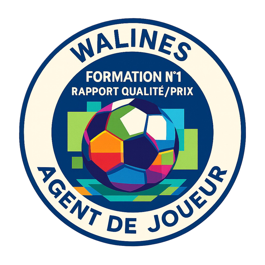 Logo formation agent de joueur